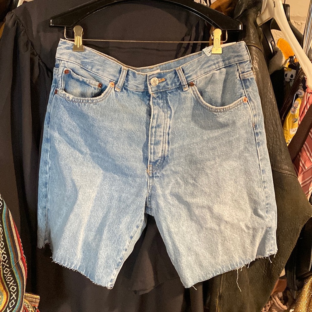 Retro cycling shorts